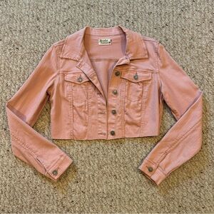*3 for $9* Boutique Cropped Denim Jacket